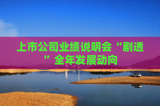 上市公司业绩说明会“剧透”全年发展动向