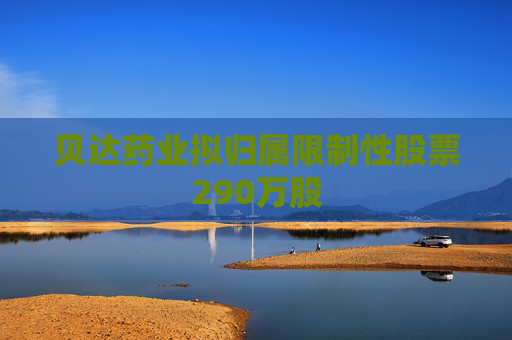 4500网约外围模特女神 贝达药业拟归属限制性股票290万股  第1张