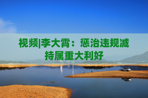 4480yy在线A片无码 视频|李大霄：惩治违规减持属重大利好  第1张