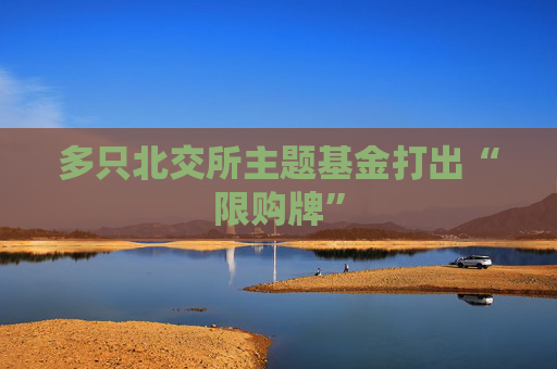 4500网约外围模特女神 多只北交所主题基金打出“限购牌”  第1张