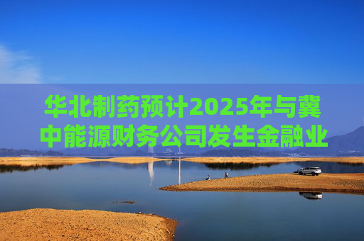 华北制药预计2025年与冀中能源财务公司发生金融业务20亿元