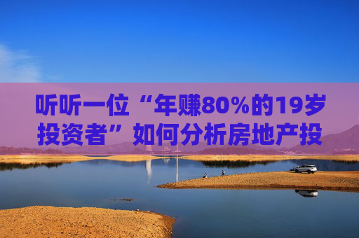 听听一位“年赚80%的19岁投资者”如何分析房地产投资机会：2025年是房地产投资的最好时机