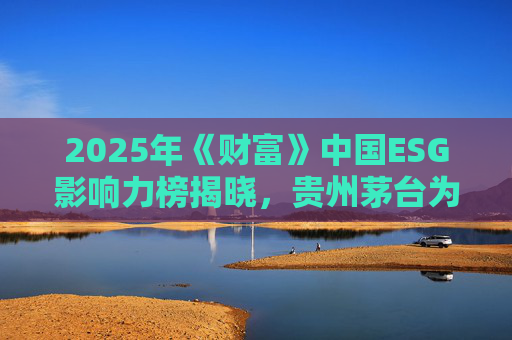 2025年《财富》中国ESG影响力榜揭晓，贵州茅台为唯一上榜白酒类企业