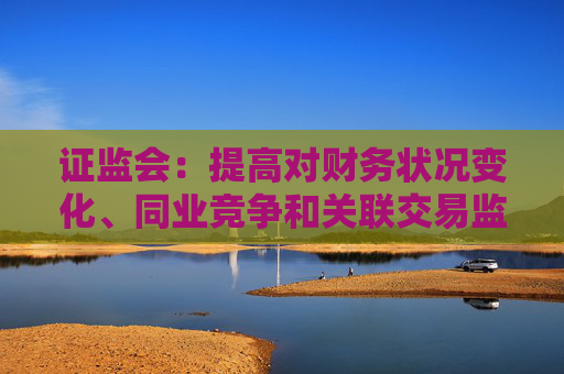 4500网约外围模特女神 证监会：提高对财务状况变化、同业竞争和关联交易监管的包容度  第1张