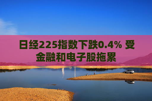 日经225指数下跌0.4% 受金融和电子股拖累