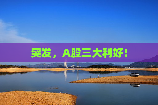 突发，A股三大利好！