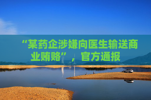 4500网约外围模特女神 “某药企涉嫌向医生输送商业贿赂”，官方通报  第1张