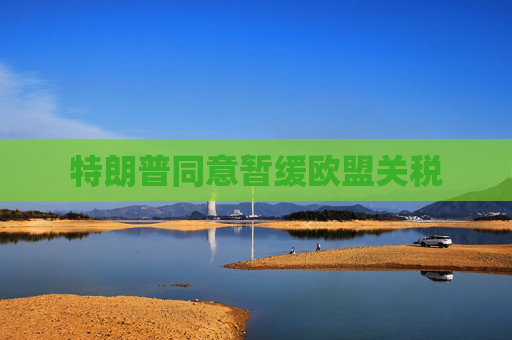 特朗普同意暂缓欧盟关税