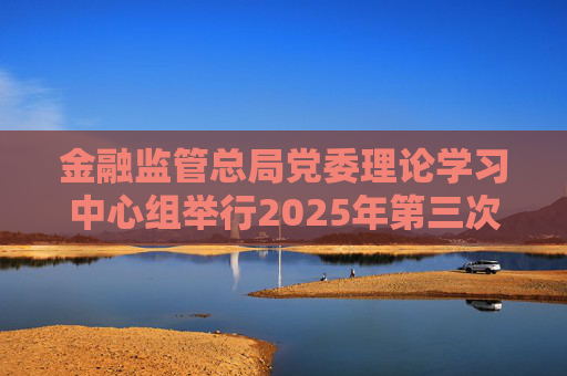 金融监管总局党委理论学习中心组举行2025年第三次集体学习暨专题调研  第1张