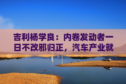 吉利杨学良：内卷发动者一日不改邪归正，汽车产业就不可能由大变强