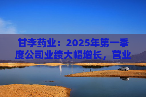 甘李药业：2025年第一季度公司业绩大幅增长，营业收入9.85亿元
