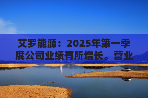 艾罗能源：2025年第一季度公司业绩有所增长。营业收入为7.99亿元