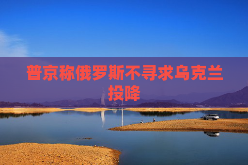 普京称俄罗斯不寻求乌克兰投降