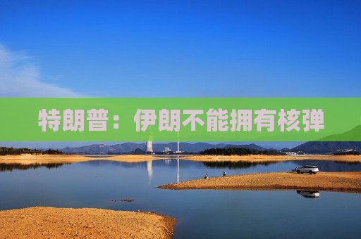 4500网约外围模特女神 特朗普：伊朗不能拥有核弹  第1张