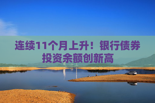 连续11个月上升！银行债券投资余额创新高