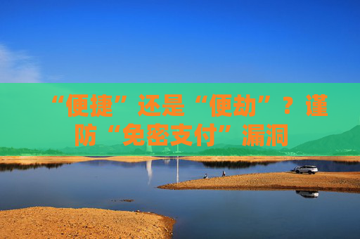 “便捷”还是“便劫”？谨防“免密支付”漏洞