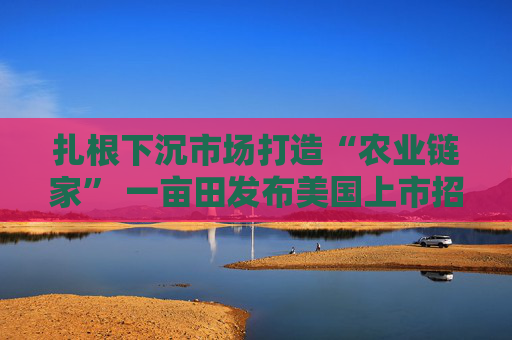 扎根下沉市场打造“农业链家” 一亩田发布美国上市招股书