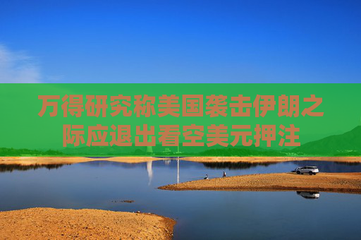 万得研究称美国袭击伊朗之际应退出看空美元押注