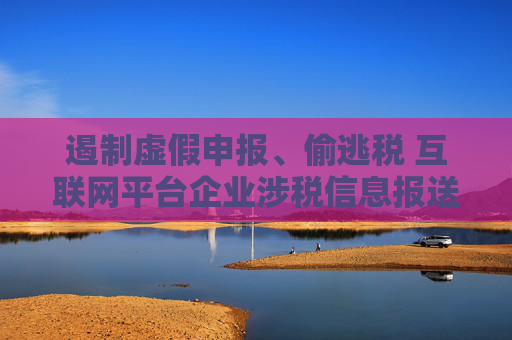 遏制虚假申报、偷逃税 互联网平台企业涉税信息报送规定公开征求意见