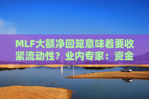 MLF大额净回笼意味着要收紧流动性？业内专家：资金面保持宽松态势  第1张
