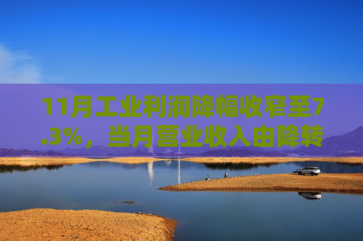 4500网约外围模特女神 11月工业利润降幅收窄至7.3%，当月营业收入由降转增  第1张