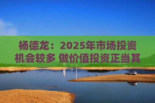 杨德龙：2025年市场投资机会较多 做价值投资正当其时