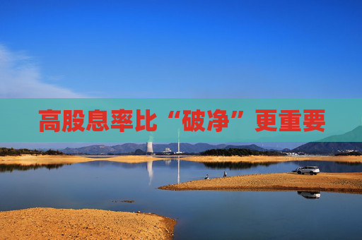 高股息率比“破净”更重要