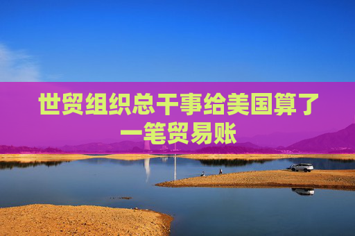 世贸组织总干事给美国算了一笔贸易账