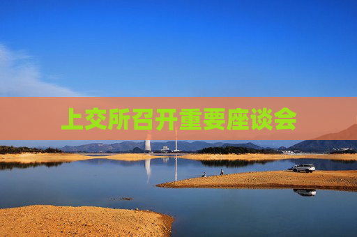 上交所召开重要座谈会