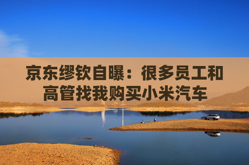 4500网约外围模特女神 京东缪钦自曝：很多员工和高管找我购买小米汽车  第1张