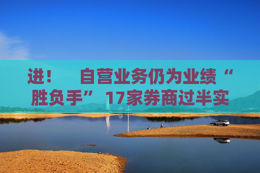 进！　自营业务仍为业绩“胜负手” 17家券商过半实现营收净利双增长