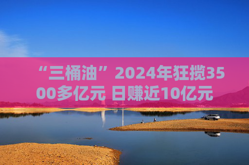 “三桶油”2024年狂揽3500多亿元 日赚近10亿元
