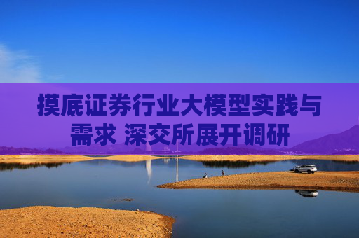 摸底证券行业大模型实践与需求 深交所展开调研