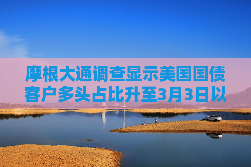 摩根大通调查显示美国国债客户多头占比升至3月3日以来新高