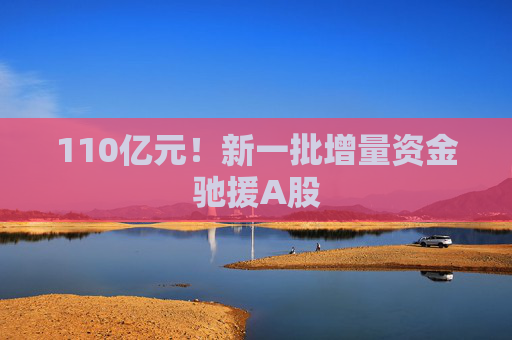 110亿元！新一批增量资金驰援A股
