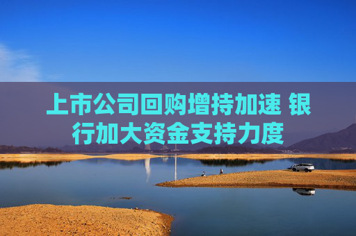 上市公司回购增持加速 银行加大资金支持力度