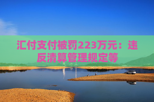 汇付支付被罚223万元：违反清算管理规定等