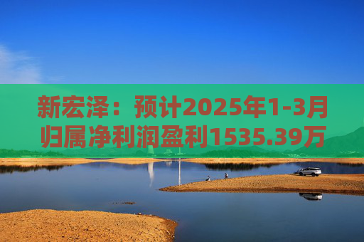 新宏泽：预计2025年1-3月归属净利润盈利1535.39万元至1958.95万元