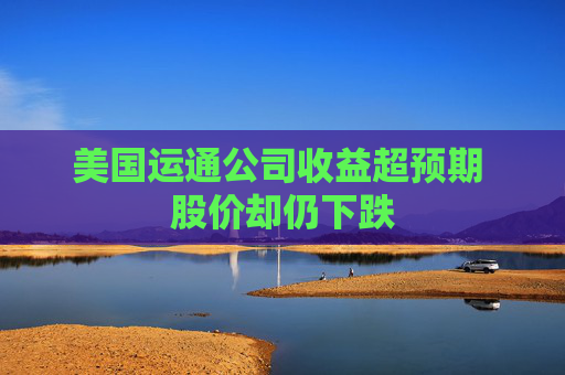 美国运通公司收益超预期 股价却仍下跌