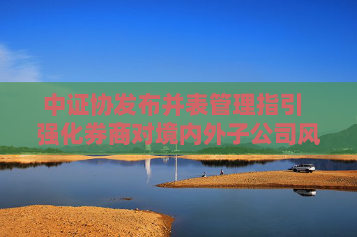 中证协发布并表管理指引  强化券商对境内外子公司风险垂直管理