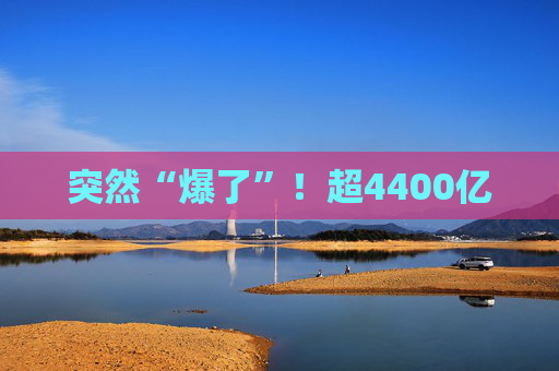 突然“爆了”！超4400亿