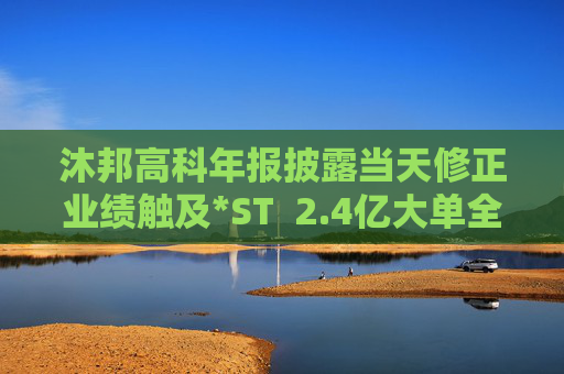 沐邦高科年报披露当天修正业绩触及*ST  2.4亿大单全部退回是否涉嫌虚构交易？