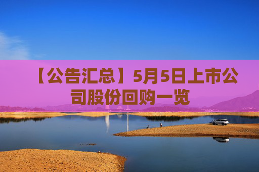 【公告汇总】5月5日上市公司股份回购一览