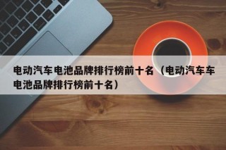 电动汽车电池品牌排行榜前十名（电动汽车车电池品牌排行榜前十名）