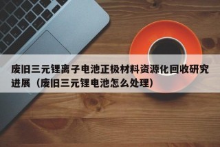 废旧三元锂离子电池正极材料资源化回收研究进展（废旧三元锂电池怎么处理）