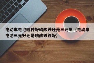 电动车电池哪种好磷酸铁还是三元里（电动车电池三元好还是磷酸铁锂好）