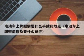 电动车上牌照需要什么手续和地点（电动车上牌照流程及要什么证件）