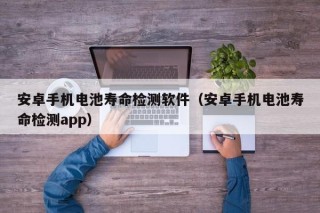 安卓手机电池寿命检测软件（安卓手机电池寿命检测app）