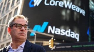 CoreWeave上市交易第二天下跌10%