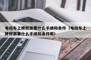 电动车上牌照需要什么手续和条件（电动车上牌照需要什么手续和条件呢）